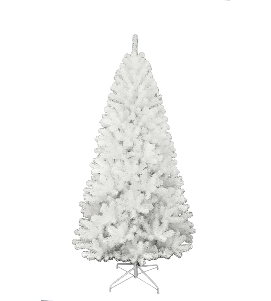 ALBERO DI NATALE "NEVE" CON 814 RAMI AD AGGANCIO, 180 CM